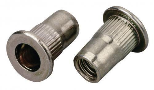 0.25 - 3 mm Steel Eurosert Rivet Nuts