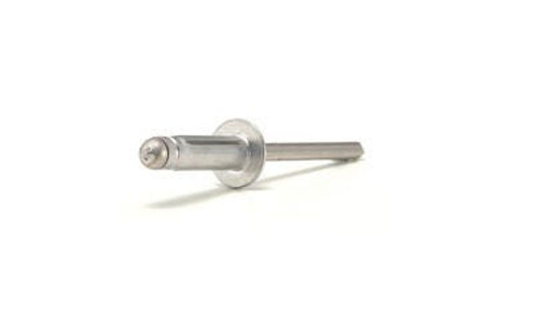 3/16" X 3/8" Solid Aluminum Brazier Head Rivets - Pro Quality, Aluminum Mandrel & Body | Pack Of Fasteners For Metalwork