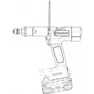 B12PB-11 B Series Wireless Transducerized Nutrunner